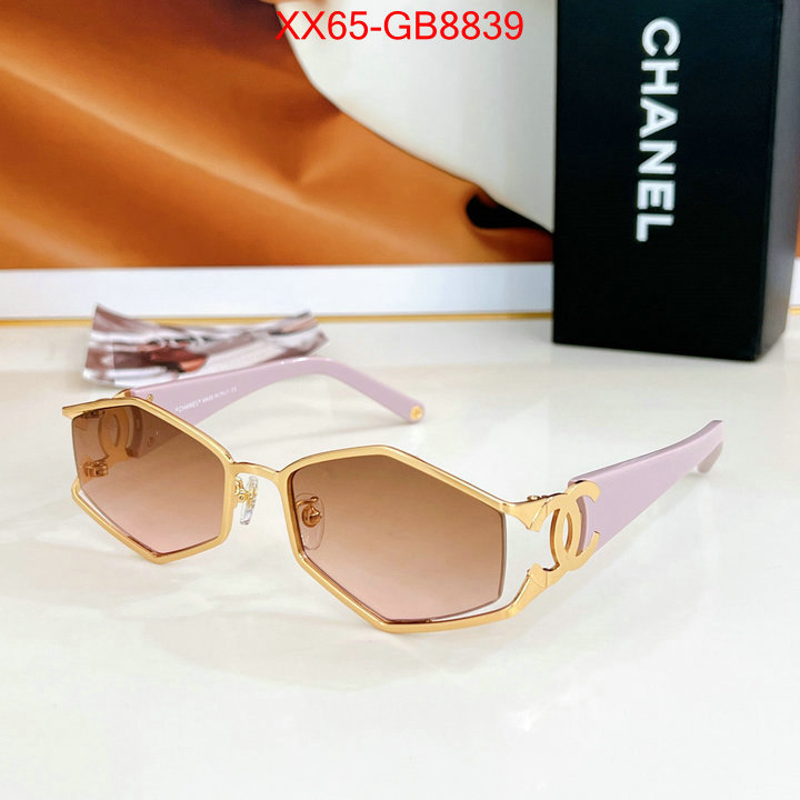 Glasses-Chanel for sale cheap now ID: GB8839 $: 65USD