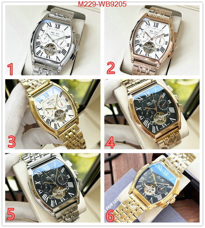 Watch(TOP)-Cartier aaaaa+ class replica ID: WB9205 $: 229USD