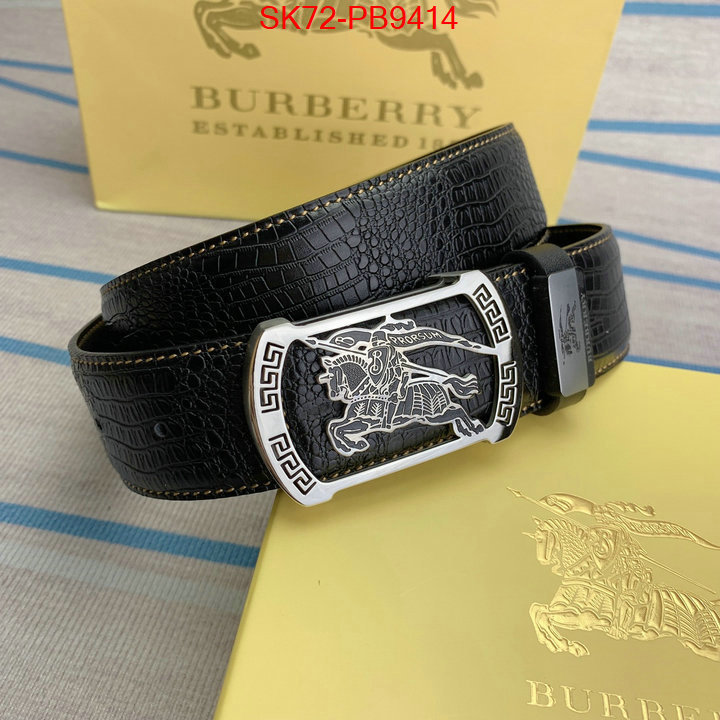 Belts-Burberry high ID: PB9414 $: 72USD