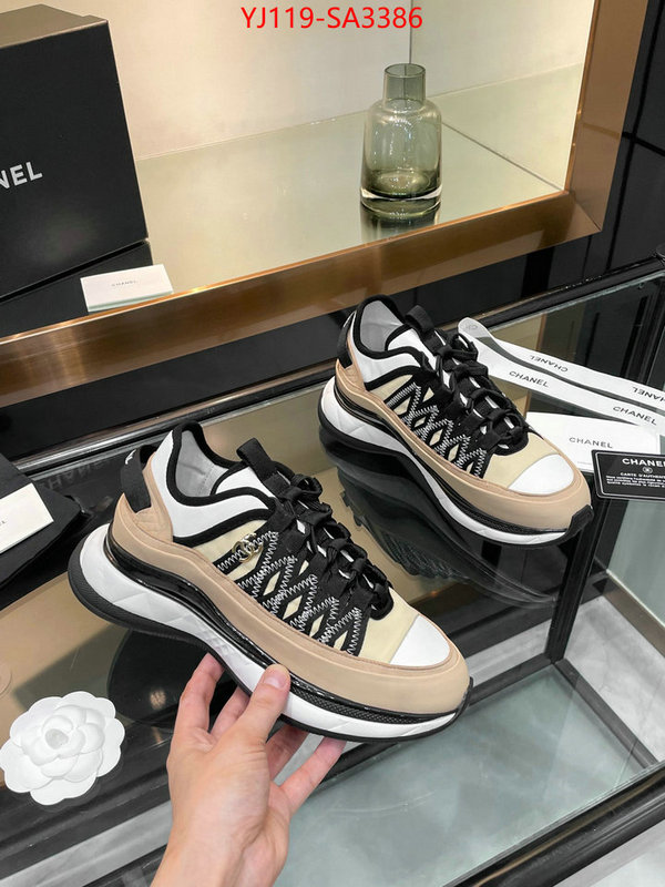 Women Shoes-Chanel top fake designer ID: SA3386 $: 119USD