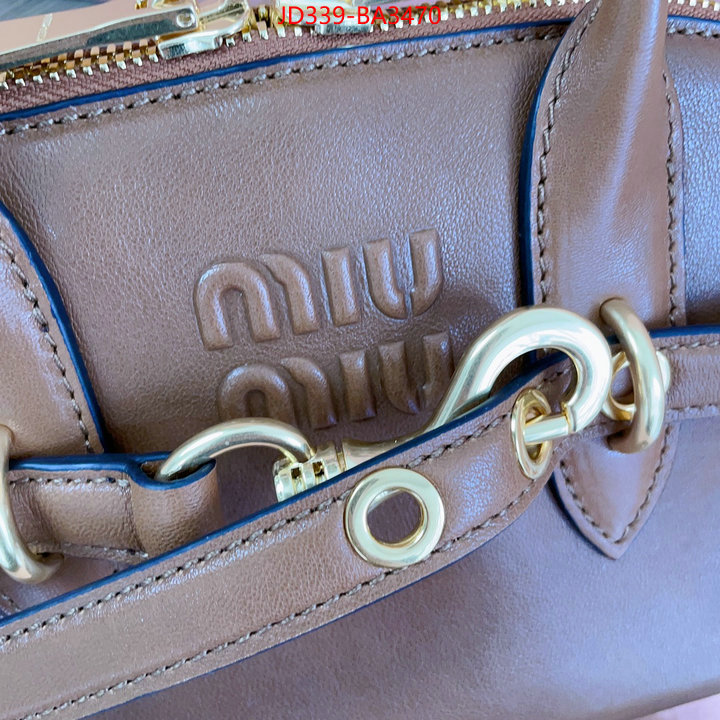 Miu Miu Bags(TOP)-Handbag- luxury fake ID: BA3470 $: 339USD,