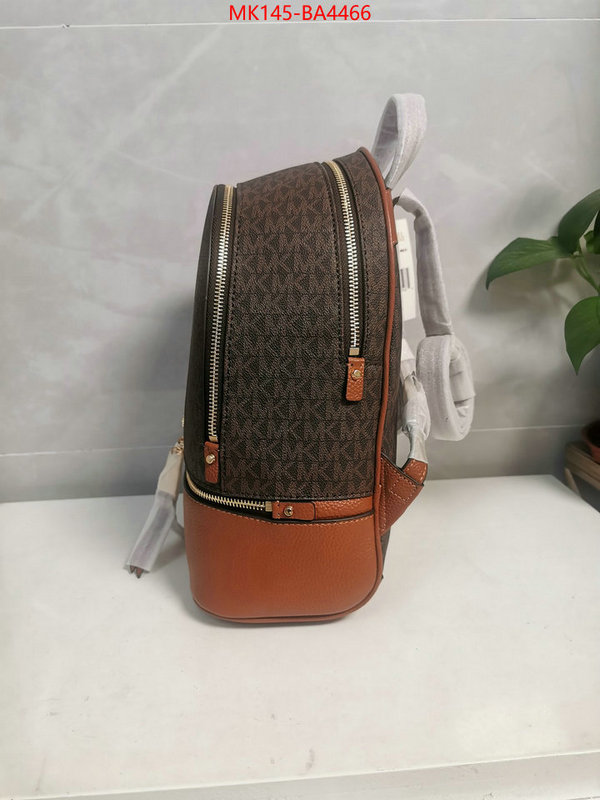 Michael Kors Bags(4A)-Backpack- the highest quality fake ID: BA4466 $: 145USD,