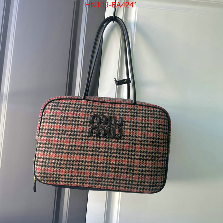 Miu Miu Bags(4A)-Handbag- online shop ID: BA4241 $: 109USD,