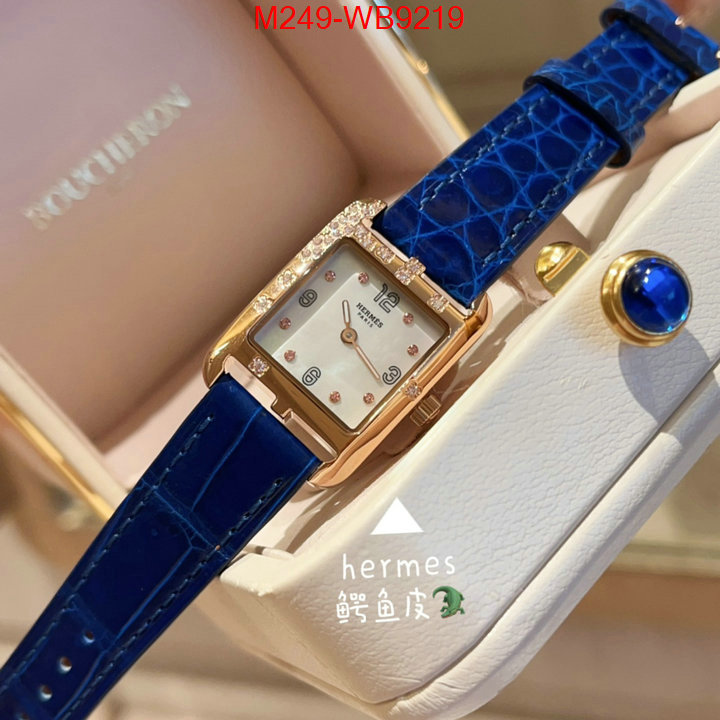 Watch(TOP)-Hermes perfect replica ID: WB9219 $: 249USD