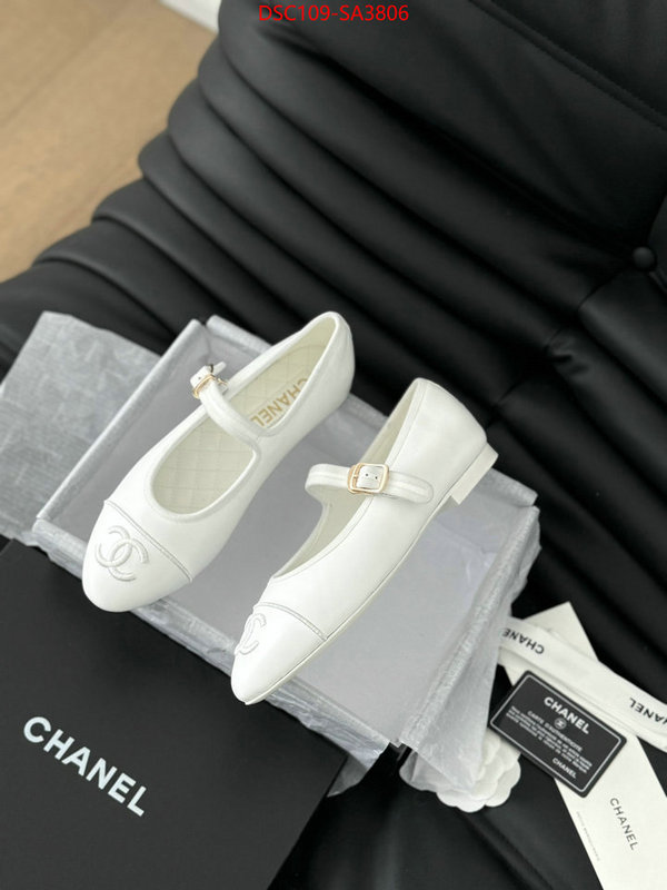 Women Shoes-Chanel high quality aaaaa replica ID: SA3806 $: 109USD