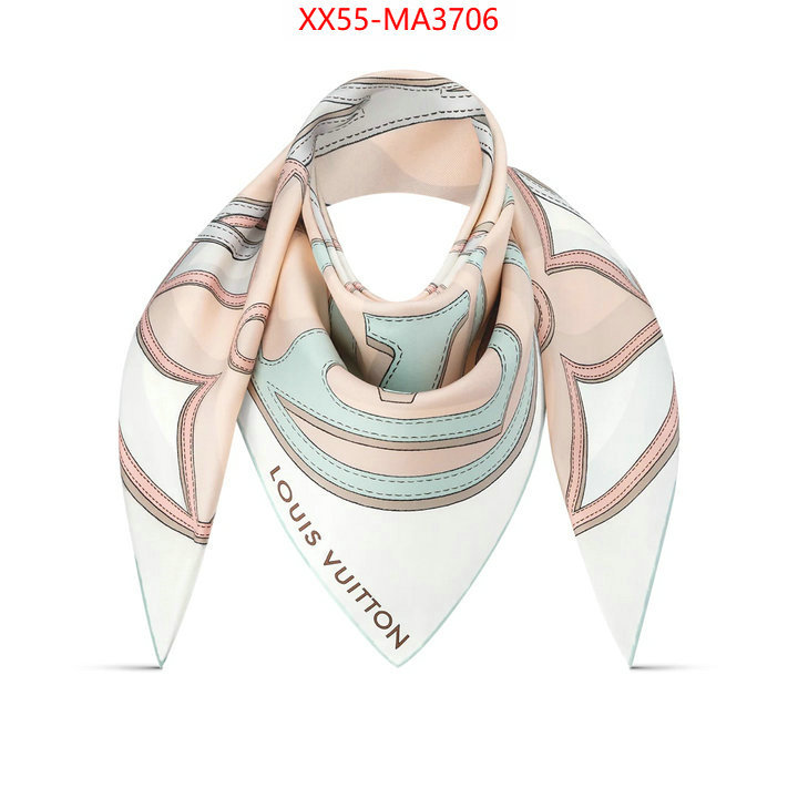 Scarf-LV designer 7 star replica ID: MA3706 $: 55USD