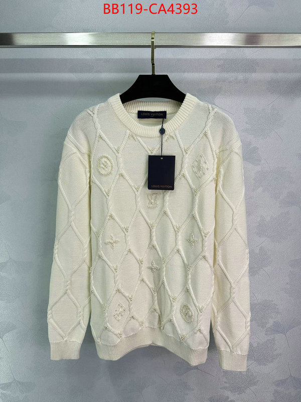 Clothing-LV replica designer ID: CA4393 $: 119USD