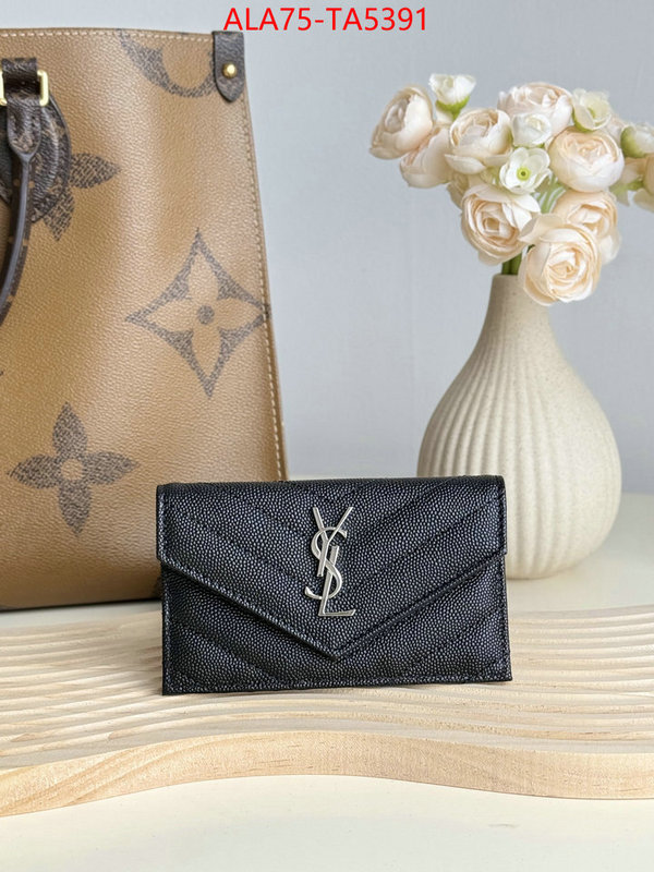 YSL Bags(TOP)-Wallet- best quality fake ID: TA5391 $: 75USD,