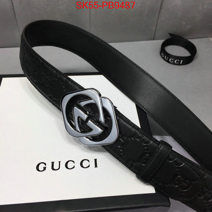 Belts-Gucci top quality fake ID: PB9487 $: 55USD