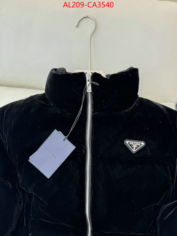 Down jacket Women-Prada best designer replica ID: CA3540 $: 209USD