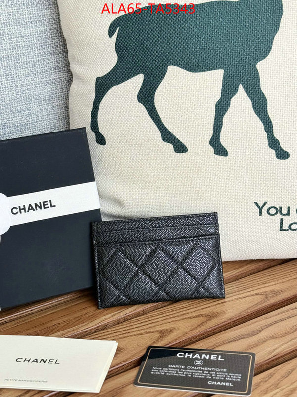 Chanel Bags(TOP)-Wallet- the most popular ID: TA5343 $: 65USD,