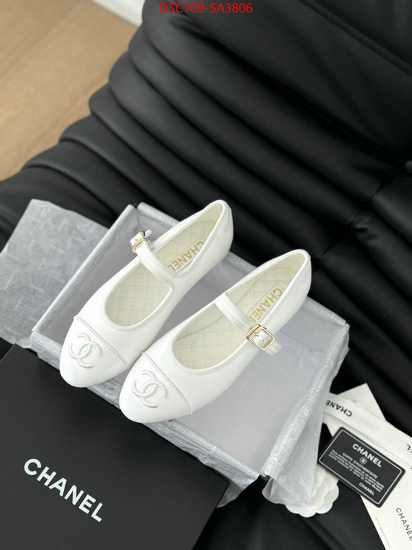 Women Shoes-Chanel high quality aaaaa replica ID: SA3806 $: 109USD