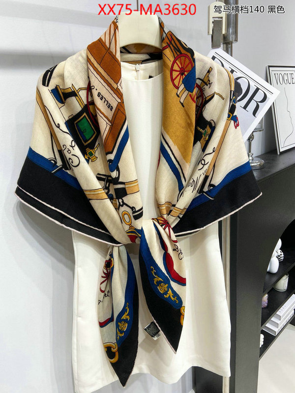 Scarf-Hermes luxury fake ID: MA3630 $: 75USD