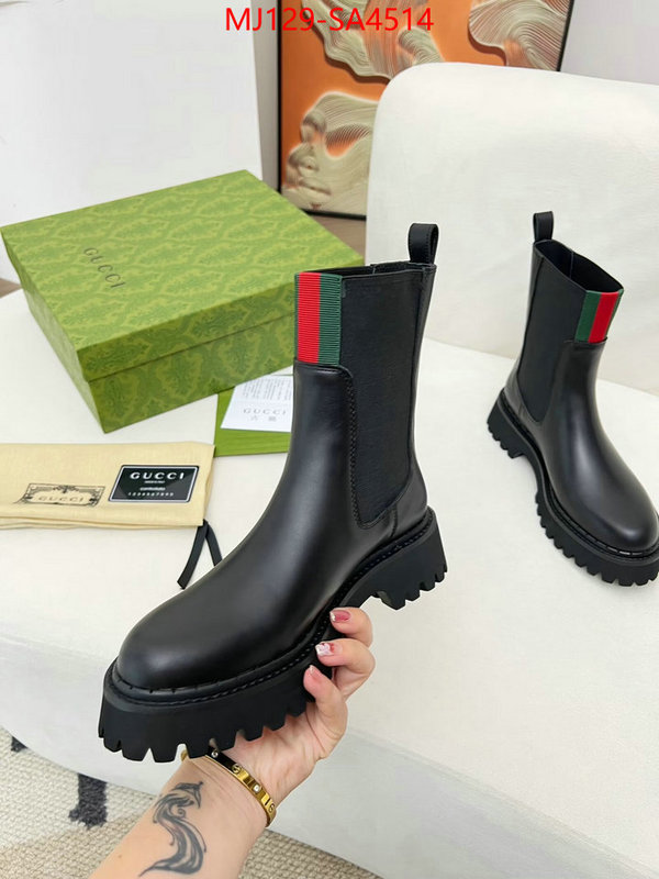 Women Shoes-Gucci where should i buy replica ID: SA4514 $: 129USD