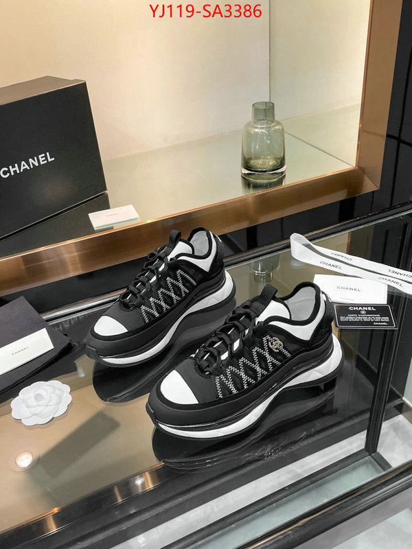 Women Shoes-Chanel top fake designer ID: SA3386 $: 119USD