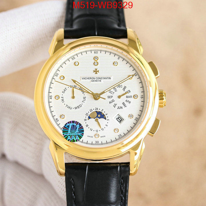 Watch(TOP)-Vacheron Constantin highest quality replica ID: WB9329 $: 519USD