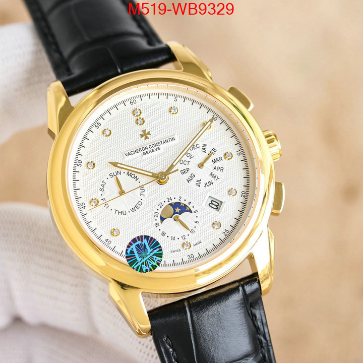 Watch(TOP)-Vacheron Constantin highest quality replica ID: WB9329 $: 519USD