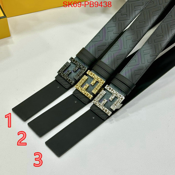 Belts-Fendi best quality replica ID: PB9438 $: 69USD