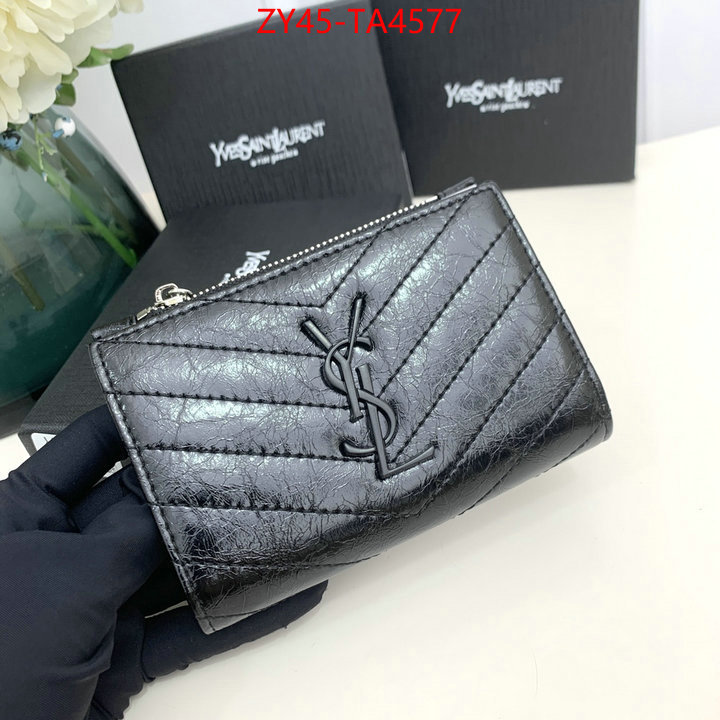 YSL Bags(4A)-Wallet- online sales ID: TA4577 $: 45USD,