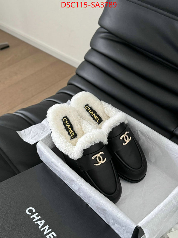 Women Shoes-Chanel 1:1 replica wholesale ID: SA3789 $: 115USD