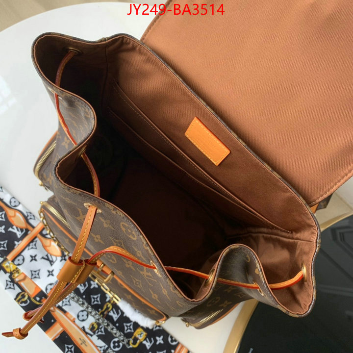 LV Bags(TOP)-Backpack- aaaaa customize ID: BA3514 $: 249USD,