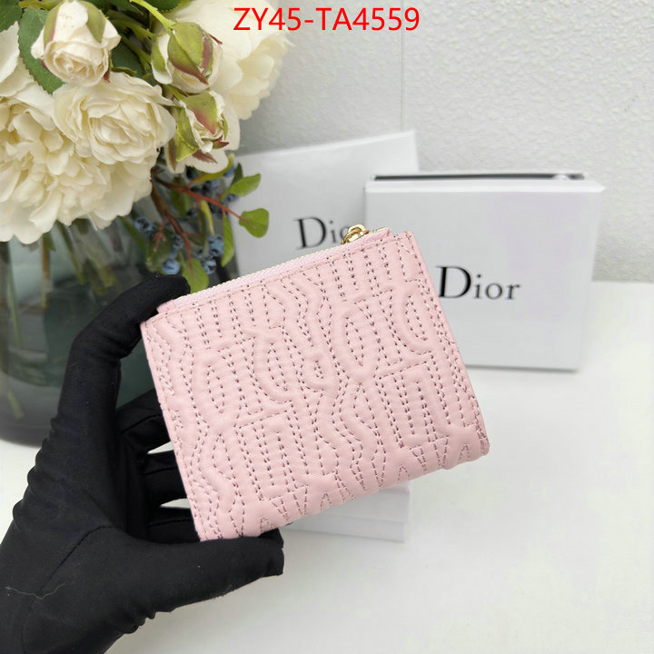 Dior Bags(4A)-Wallet- what is a 1:1 replica ID: TA4559 $: 45USD,