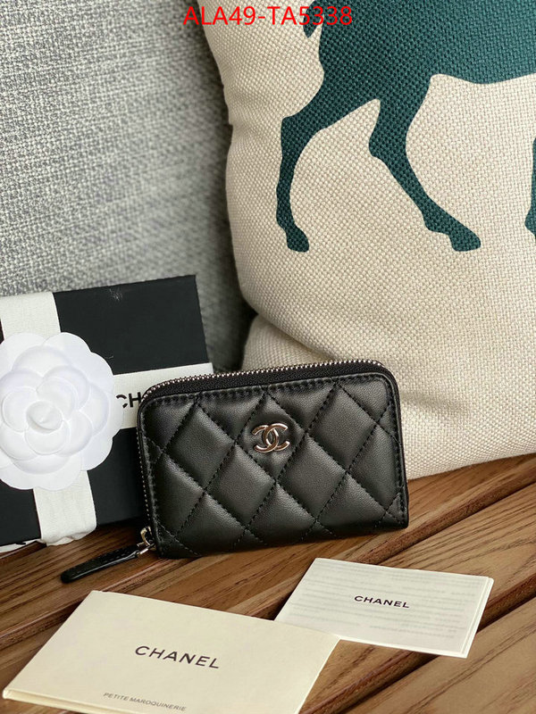 Chanel Bags(TOP)-Wallet- cheap ID: TA5338 $: 49USD,