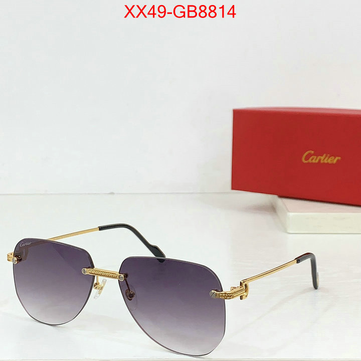 Glasses-Cartier what is aaaaa quality ID: GB8814 $: 49USD