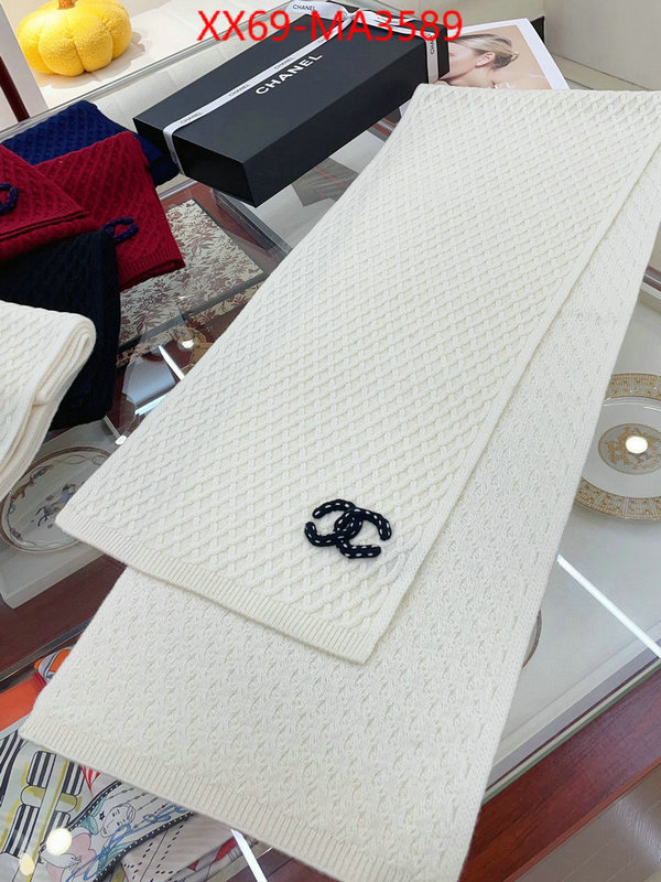 Scarf-Chanel wholesale designer shop ID: MA3589 $: 69USD