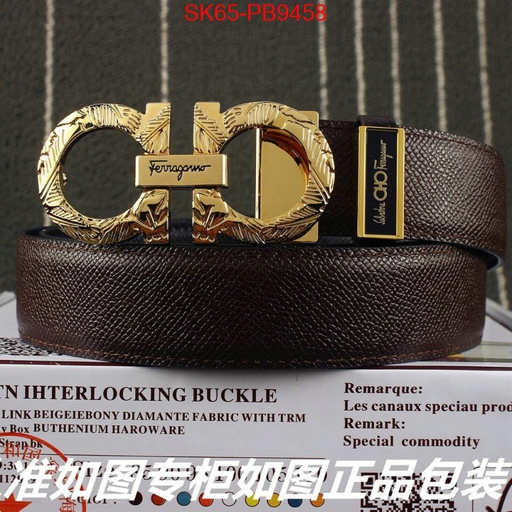 Belts-Ferragamo cheap ID: PB9458 $: 65USD