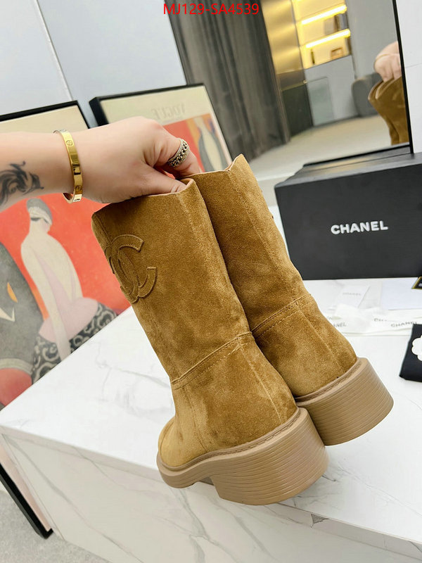 Women Shoes-Chanel high quality 1:1 replica ID: SA4539 $: 129USD