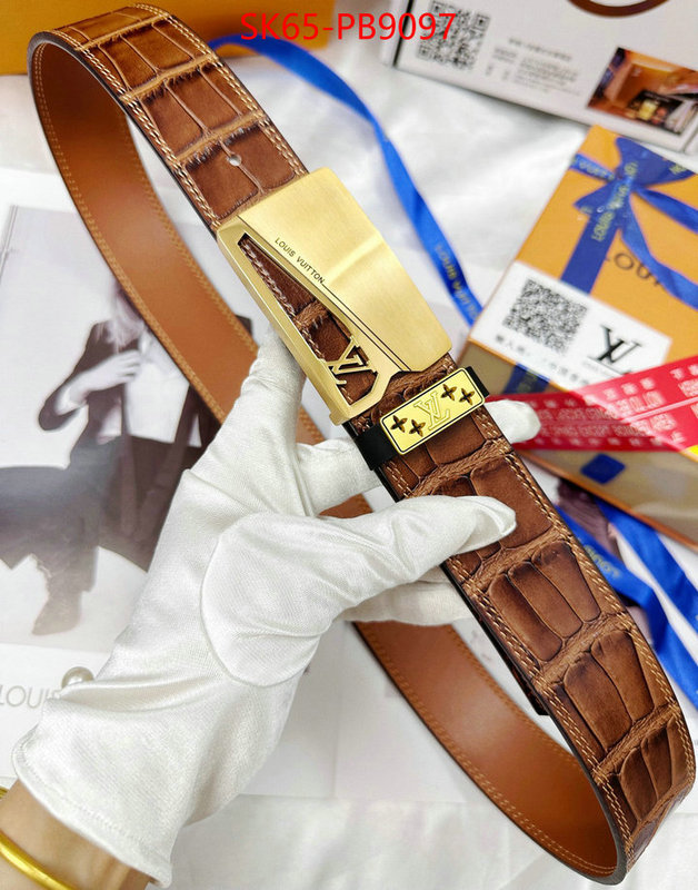 Belts-LV designer high replica ID: PB9097 $: 65USD