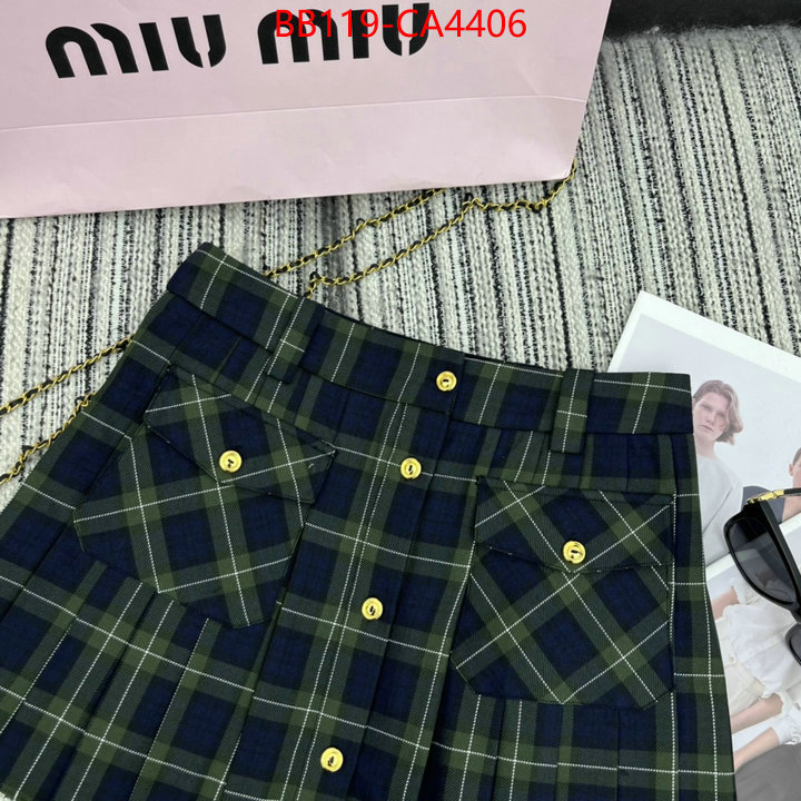 Clothing-MIU MIU buy luxury 2024 ID: CA4406 $: 119USD