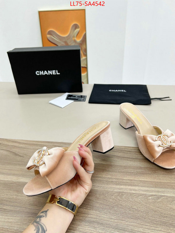 Women Shoes-Chanel only sell high-quality ID: SA4542 $: 75USD