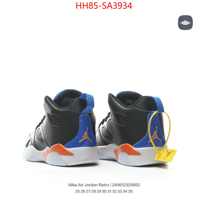 Kids shoes-Air Jordan mirror quality ID: SA3934 $: 85USD