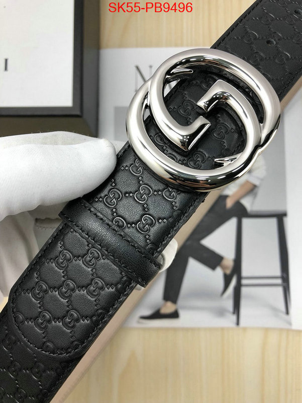 Belts-Gucci top fake designer ID: PB9496 $: 55USD