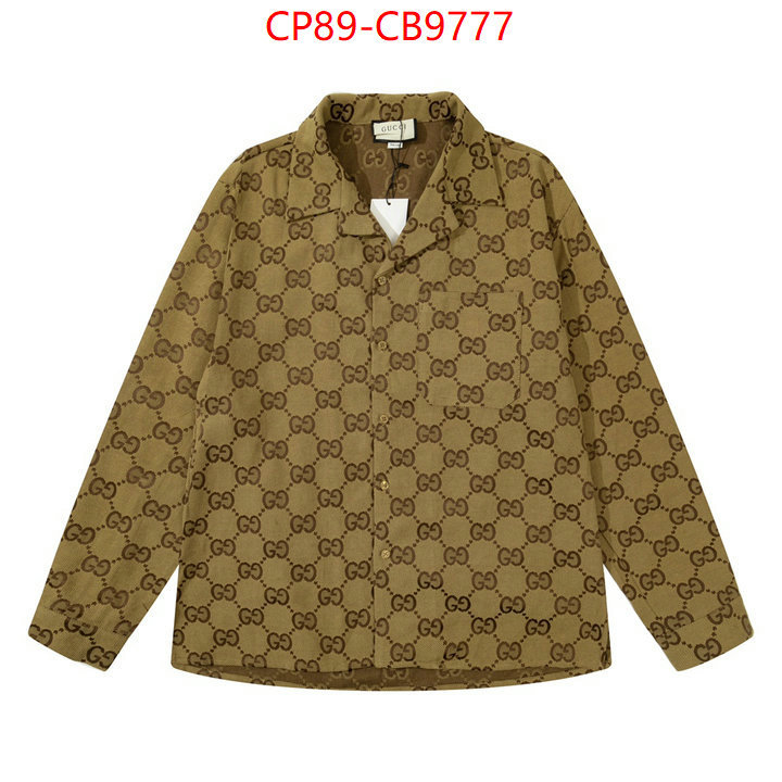 Clothing-Gucci where to buy replicas ID: CB9777 $: 89USD