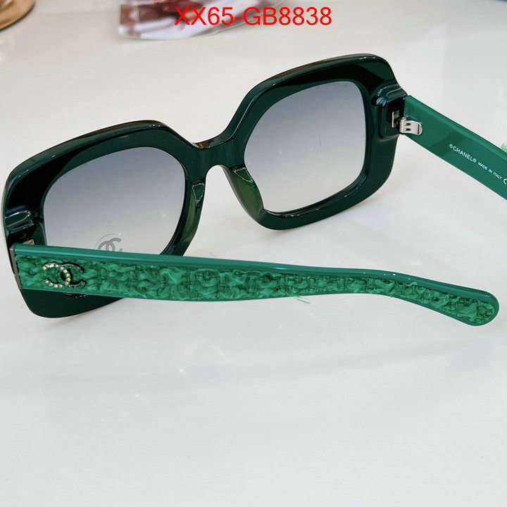 Glasses-Chanel fake aaaaa ID: GB8838 $: 65USD