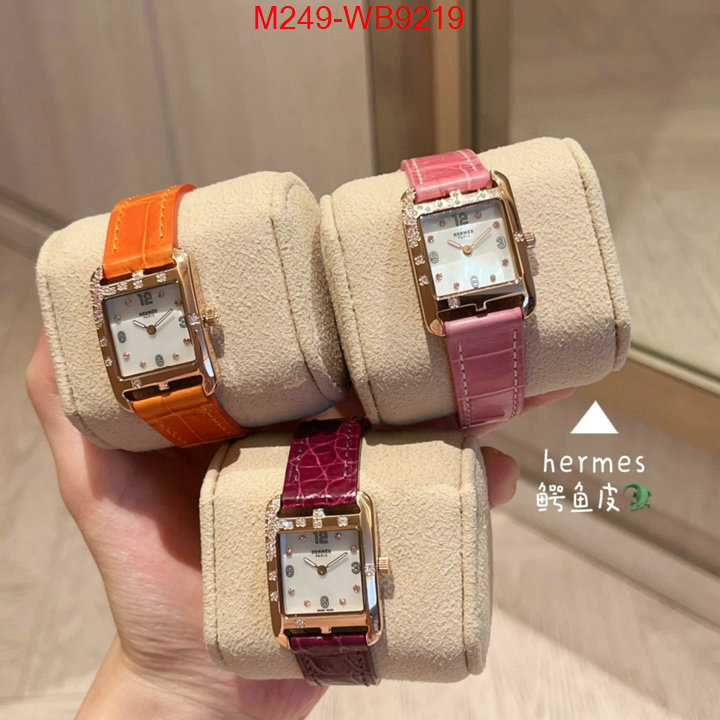 Watch(TOP)-Hermes perfect replica ID: WB9219 $: 249USD