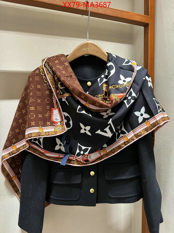 Scarf-LV fashion ID: MA3687 $: 79USD