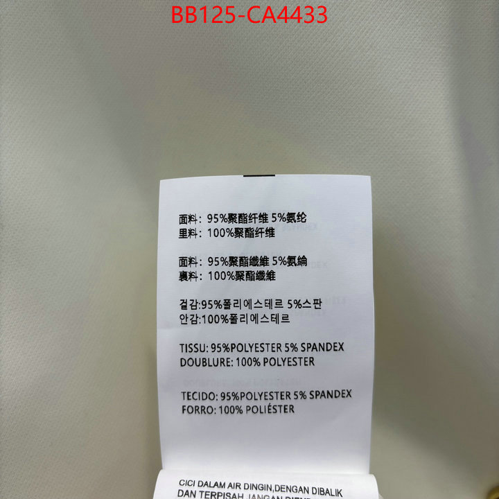 Clothing-Prada best quality fake ID: CA4433 $: 125USD