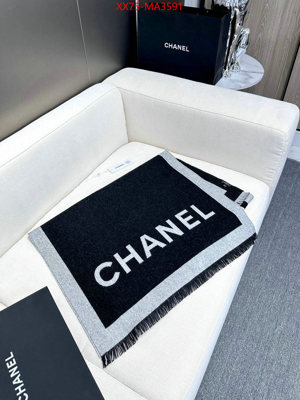 Scarf-Chanel replcia cheap ID: MA3591 $: 75USD