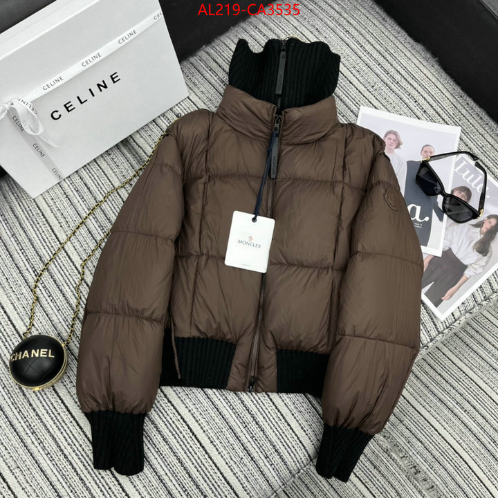 Down jacket Women-Moncler replcia cheap from china ID: CA3535 $: 219USD