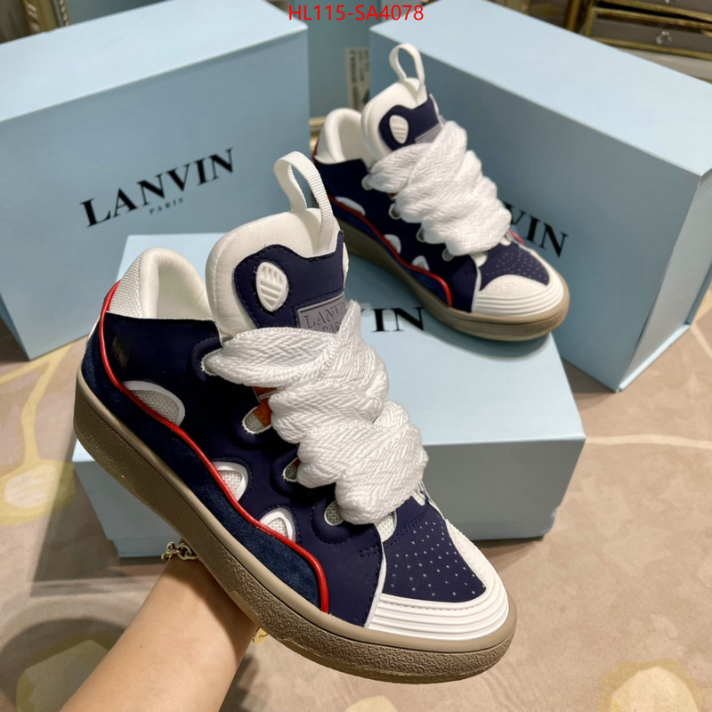 Women Shoes-LANVIN best designer replica ID: SA4078 $: 115USD