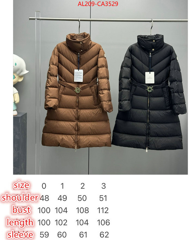 Down jacket Women-Moncler fake designer ID: CA3529 $: 209USD