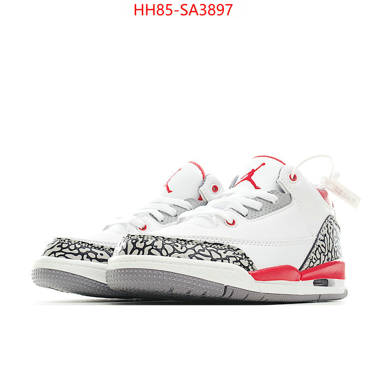 Kids shoes-Air Jordan top 1:1 replica ID: SA3897 $: 85USD