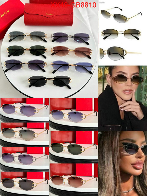 Glasses-Cartier fake designer ID: GB8810 $: 49USD