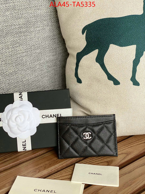 Chanel Bags(TOP)-Wallet- 7 star quality designer replica ID: TA5335 $: 45USD,