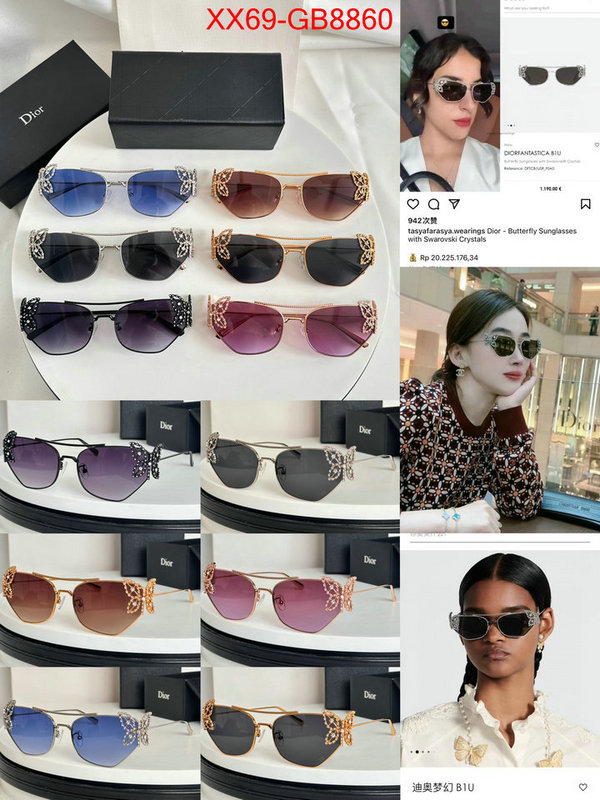 Glasses-Dior what is aaaaa quality ID: GB8860 $: 69USD