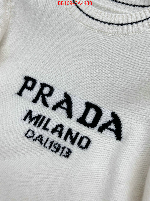 Clothing-Prada cheap high quality replica ID: CA4438 $: 169USD